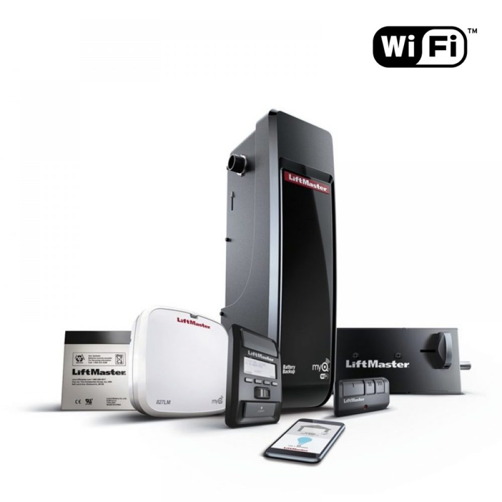 Wall Mounted Garage Door Opener Liftmaster 8500w Moisan Portes